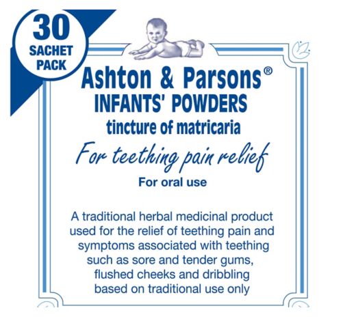 ashton powder for teething