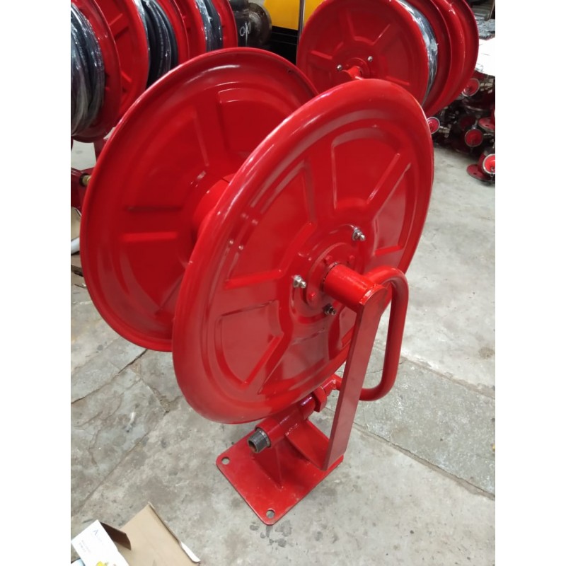 Pipe Mounted (Riser Mount) Fire Hose Reel Drum - Marichi Fire & Safety  Ahmedabad