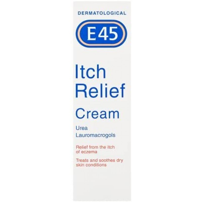 E45 ITCH RELIEF CREAM FOR ECZEMA & ITCHY SKIN - 50G - Fast Track Global ...