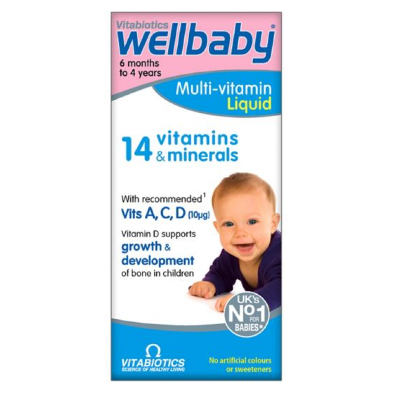 VITABIOTICS WELLBABY MULTI-VITAMIN LIQUID 150ML - Fast Track Global Ltd ...