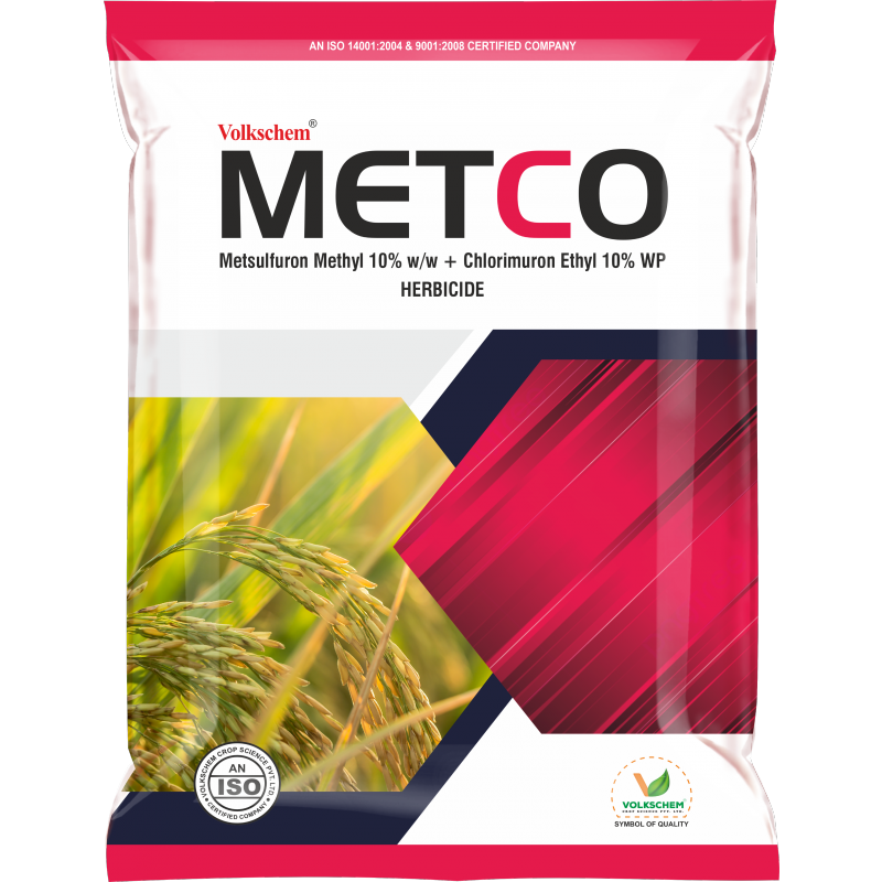 METCO (METSULFURON METHYL 10% + CHLORIMURON ETHYL 10% WP)