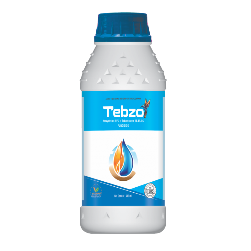 TEBZO (AZOXYSTROBIN 11% + TEBUCONAZOLE 18.3% SC)