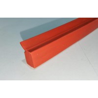 Silicone Extruded Red Rubber Profile