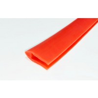 Silicone Extruded Red Rubber Profile