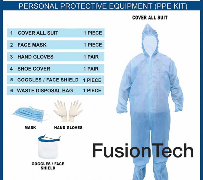 Non Woven Laminated Gown In PPE Kit Producer In Bafilo Togo ...