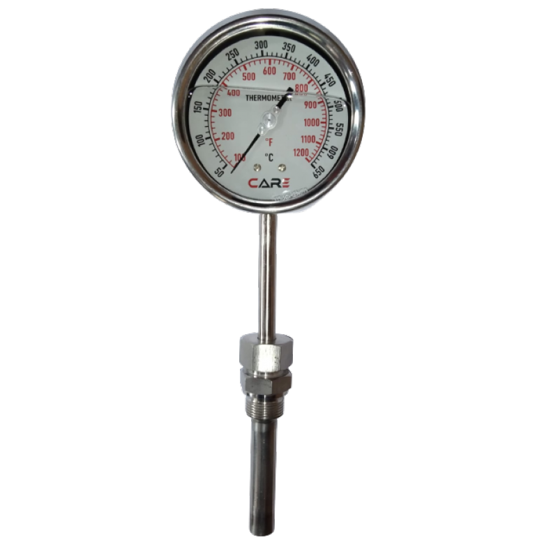 Bimetal Thermometer (temperature gauge) - water flow meter